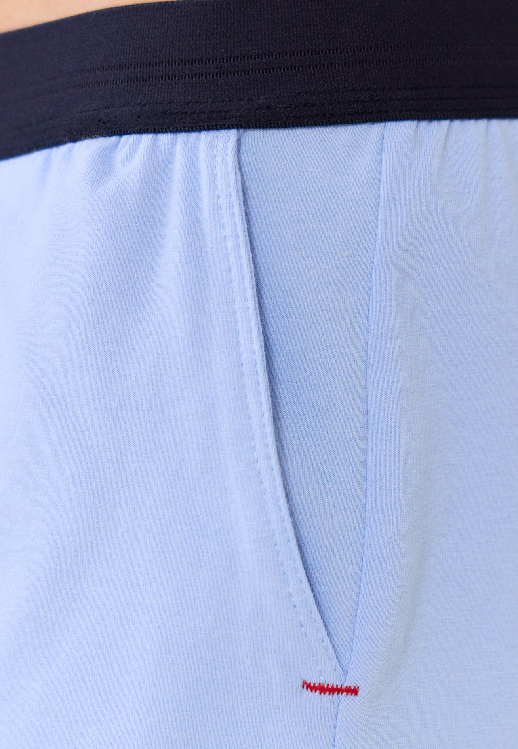 Ensemble de pyjama t-shirt et short en coton - Ensemble Pyjama Yvan Bleu ciel