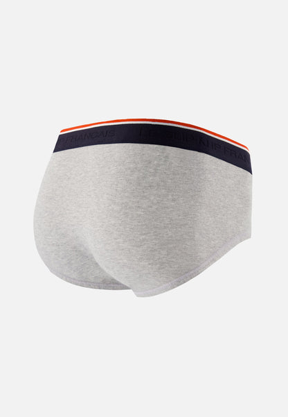 Slip gris en coton avec cocarde - Terrible Gris Chine