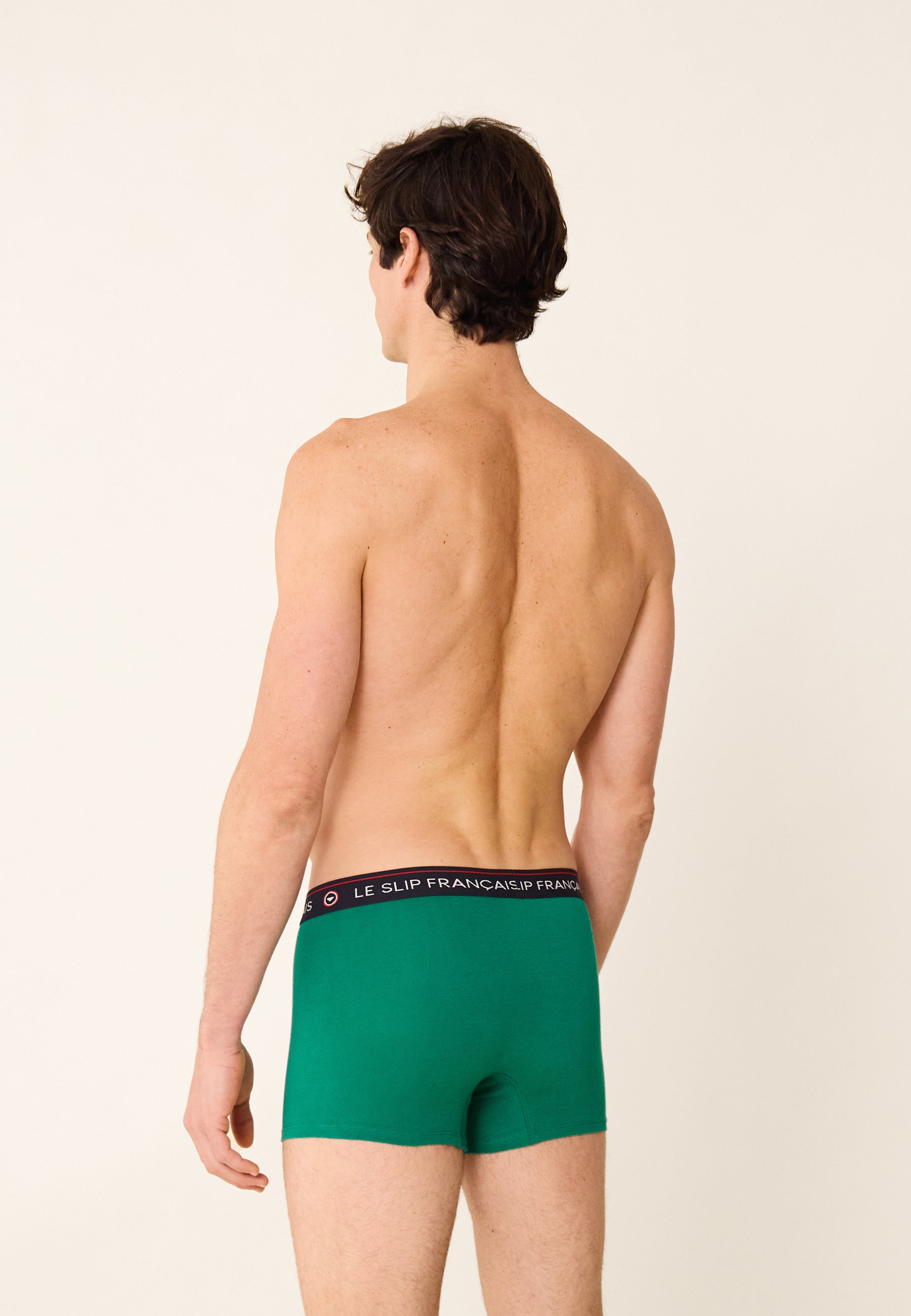 Lot de 3 boxers en coton - Boxers Eblouissant Emeraude Gavotte Purple