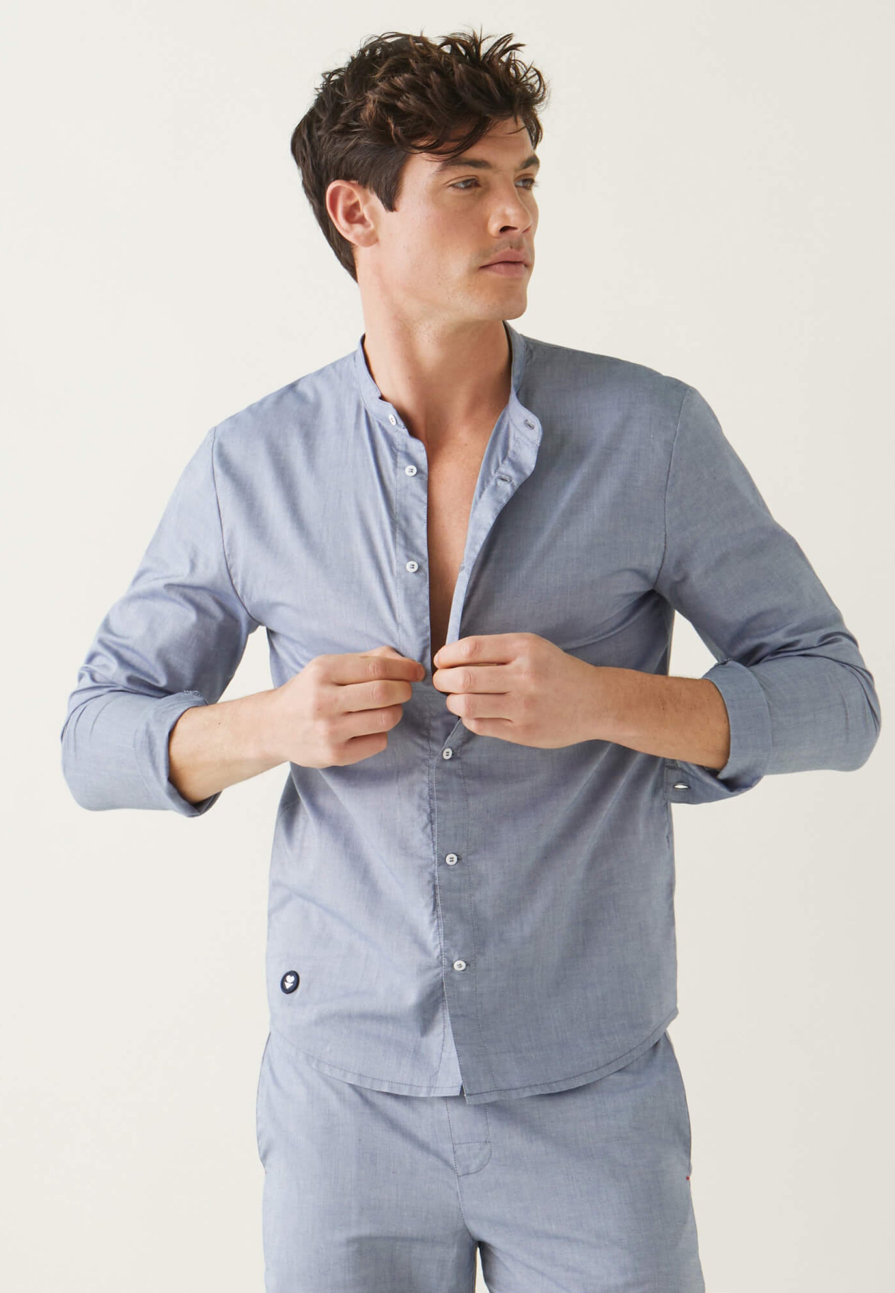 Chemise de pyjama en chambray - Tom Chambray
