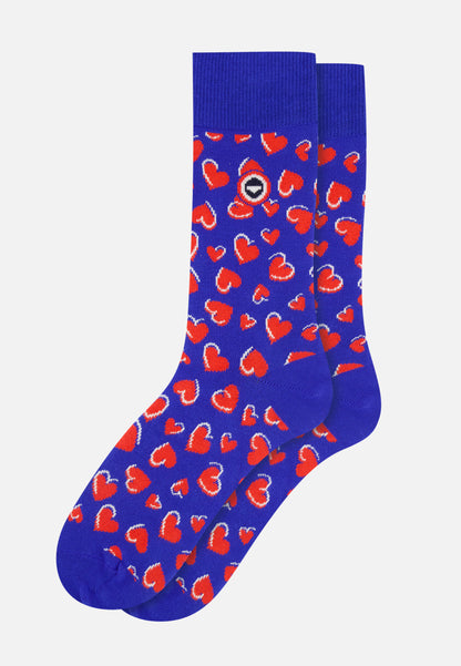 Unisex cotton mid-calf socks - Lucas Corazon