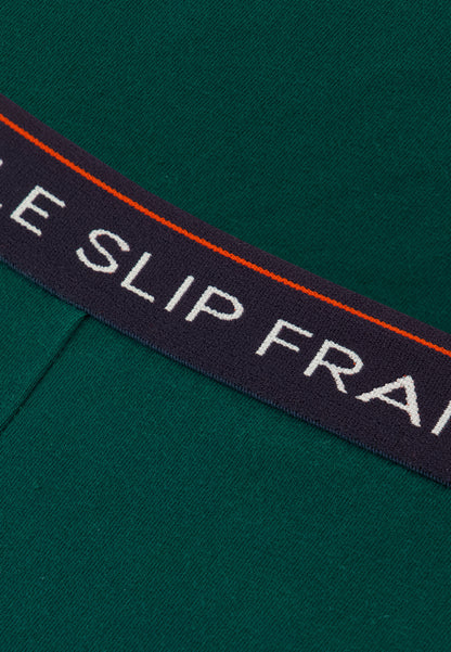 Slip vert sapin en coton - Intrepide Vert Sapin Porte Bonheur