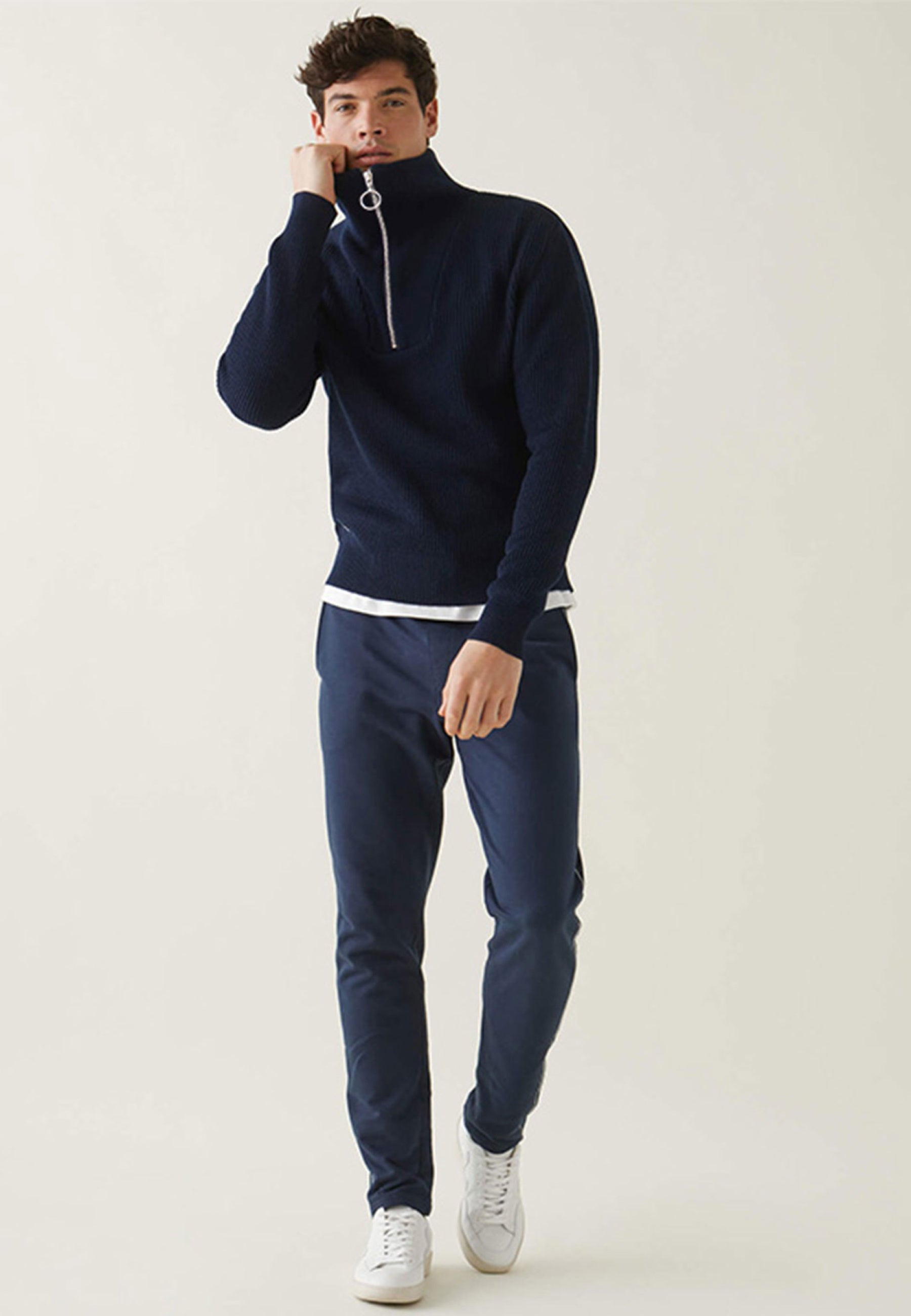 Pull Homme camionneur - Marcos Marine - Le Slip Français -  1