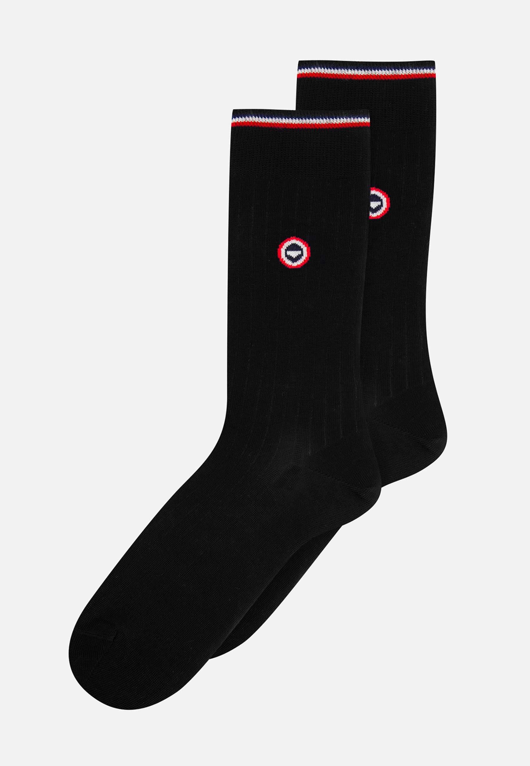 Lot de 3 chaussettes mi-hautes - Chaussettes Tartan Nessy Noir