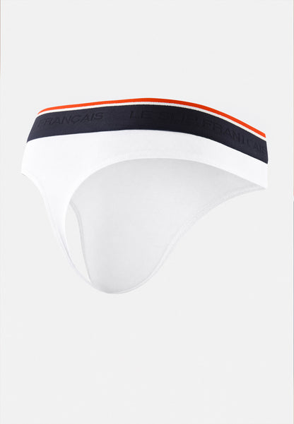 String blanc en coton - Loïc Blanc