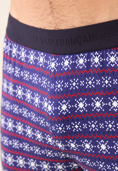 Cotton pajama bottoms - Manu Flocon