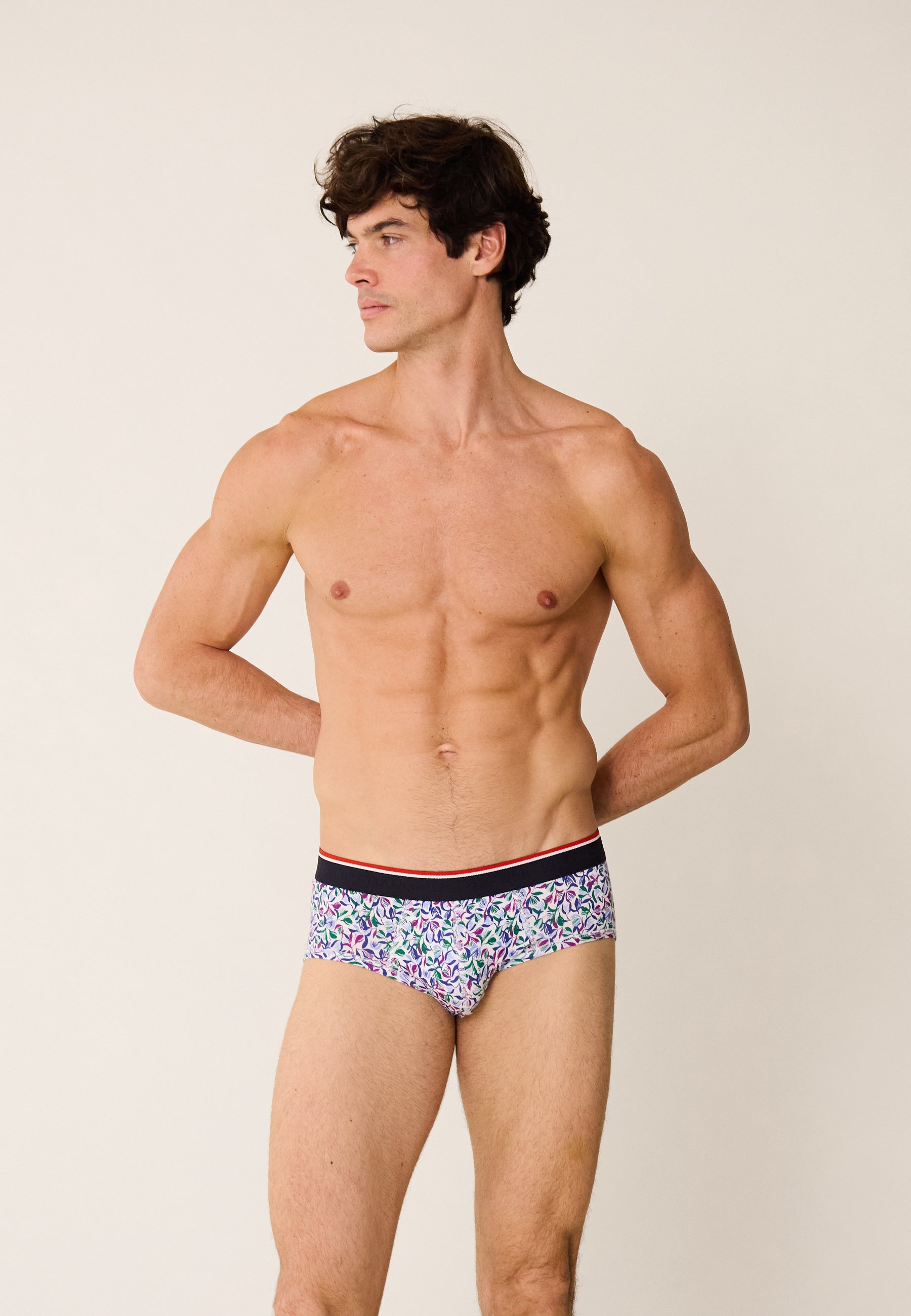 Slip en coton - Terrible Tulipe Purple