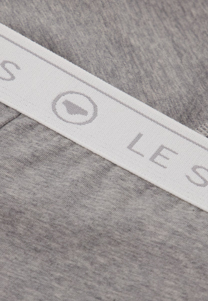 Lot de 3 boxers en coton - Boxers Noir Blanc Gris