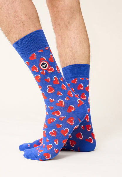Unisex cotton mid-calf socks - Lucas Corazon