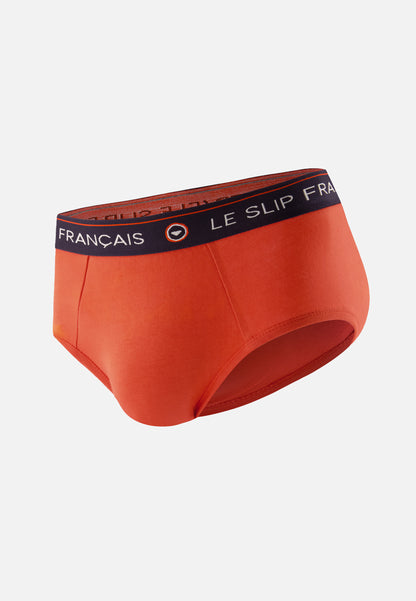 Slip en coton - Intrépide Argile Rouge