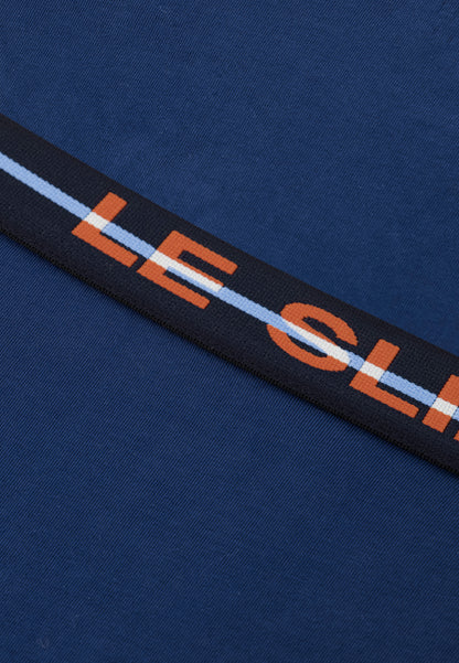 Slip bleu en coton - Intrépide Bleu Acier