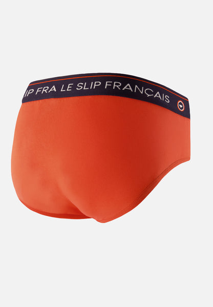 Slip en coton - Intrépide Argile Rouge