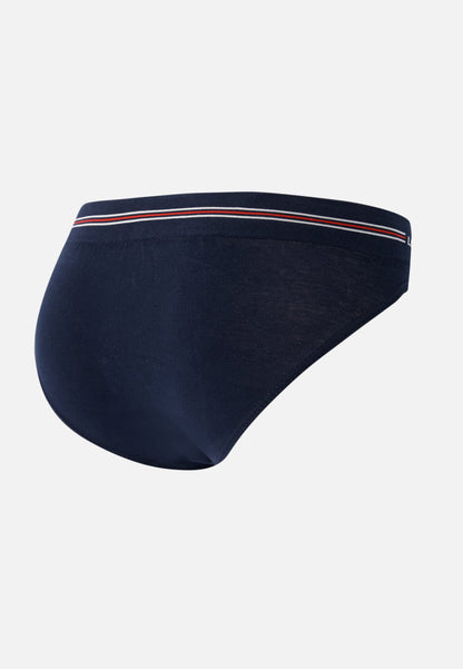 Culotte bleu marine sans couture en coton - Cathy Marine
