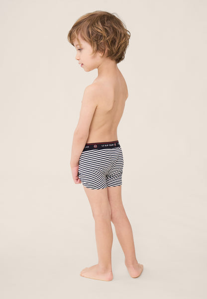 Boxer enfant marinière en coton - Petit Joseph Mariniere