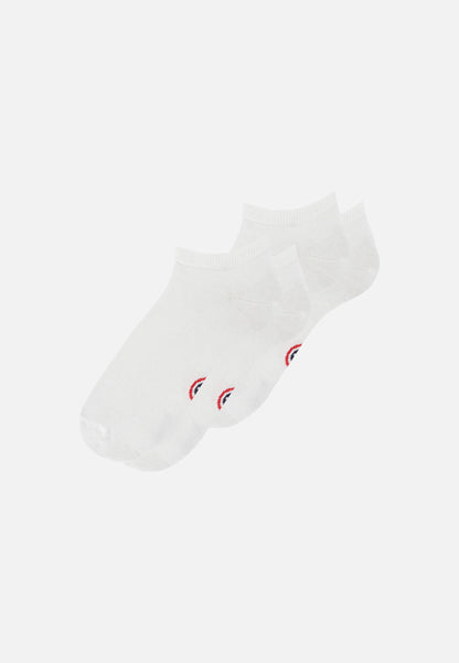 Pack of 2 cotton ankle socks - White socks