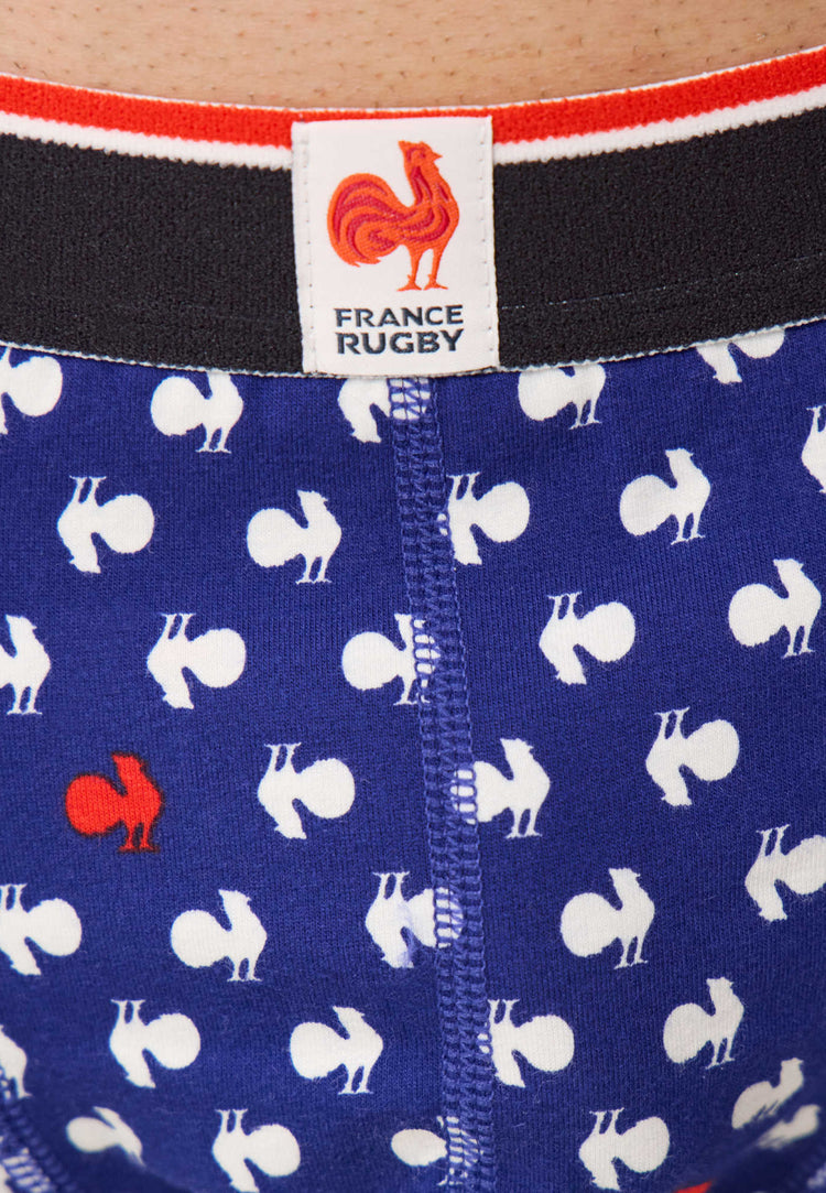 Marius Rooster Blue White Red XV of France - Le Slip Français - 6