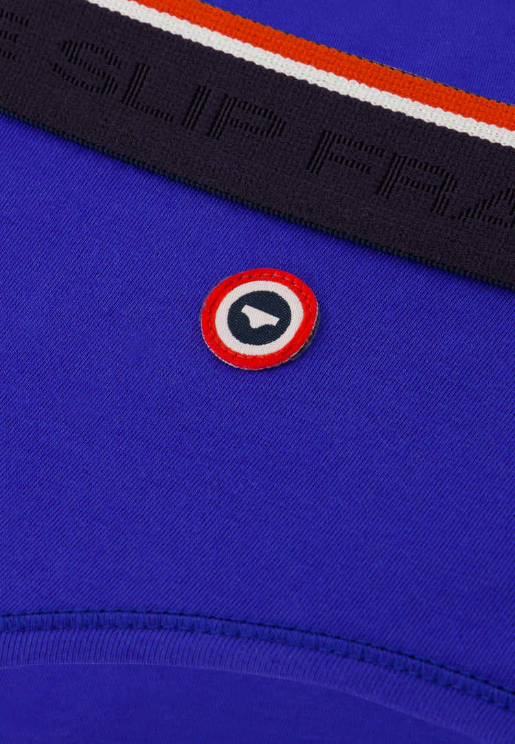 Slip en coton - Intrépide Indigo XV de France - Le Slip Français - 6