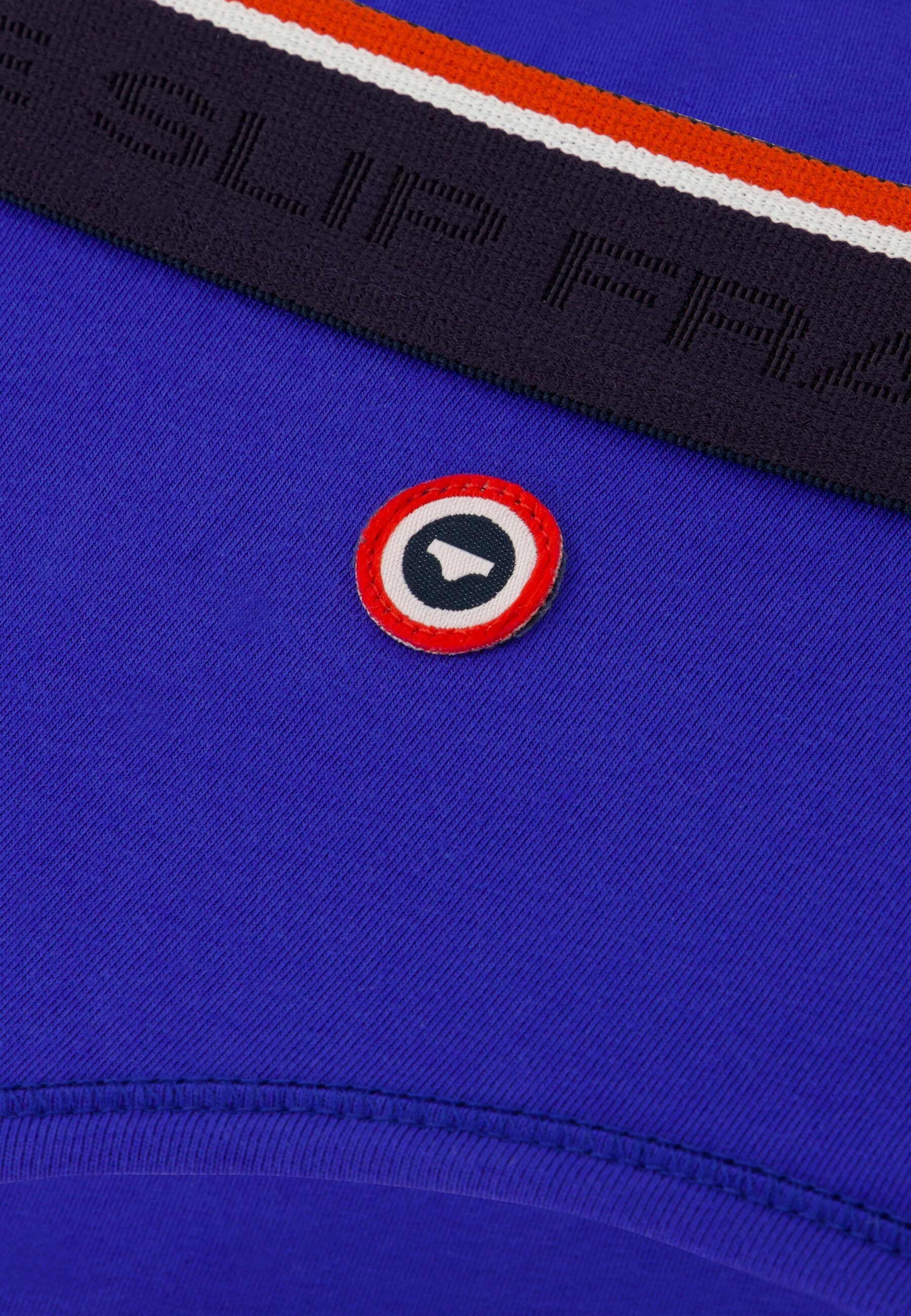 Slip bleu france rugby en coton - Intrépide Indigo France Rugby