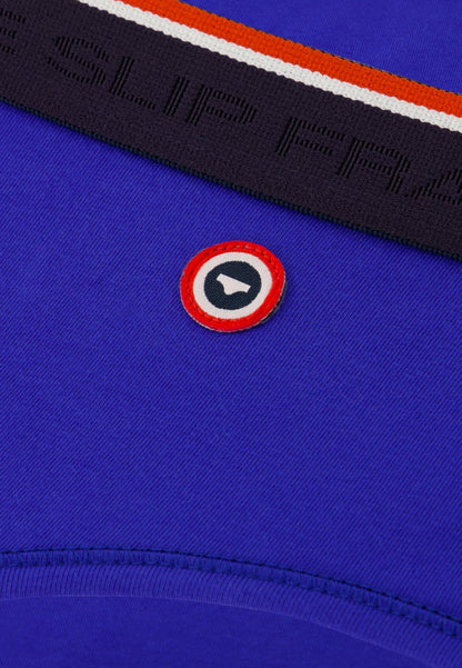 Slip bleu france rugby en coton - Intrépide Indigo France Rugby