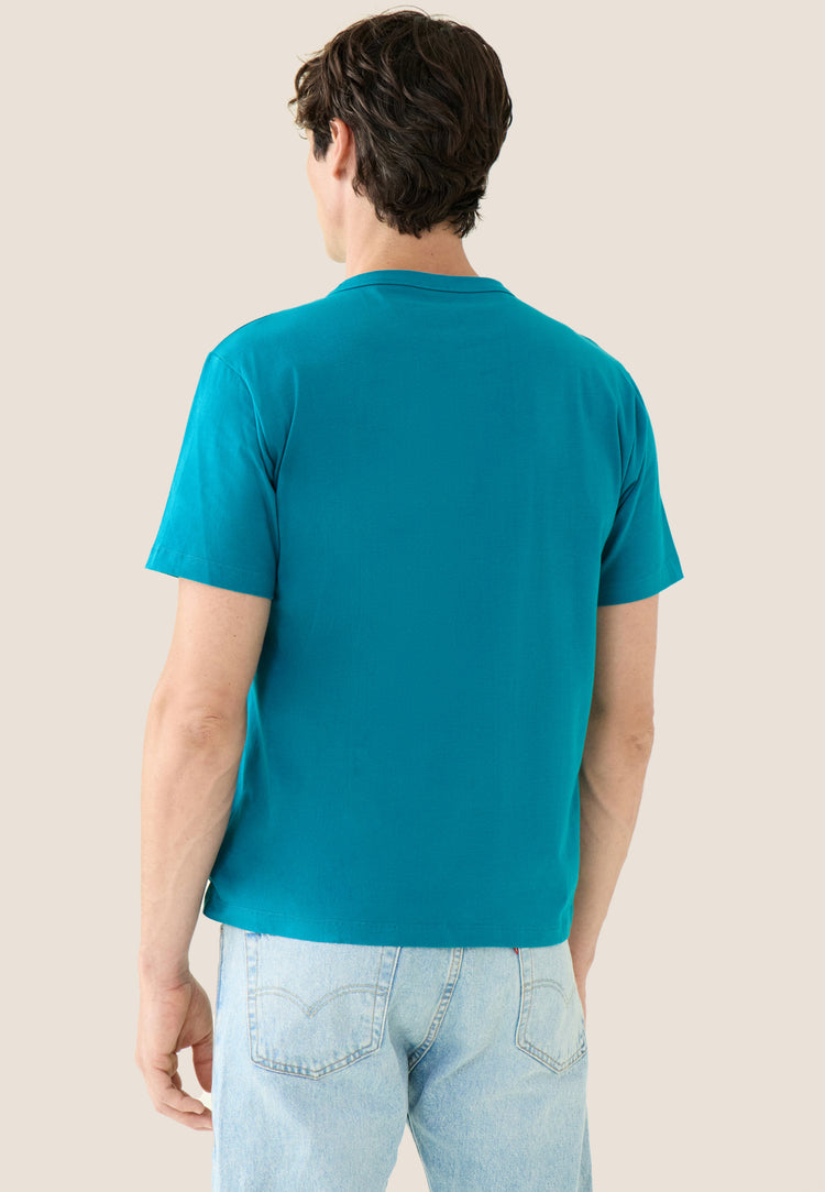 T-shirt homme topaz à manches courtes en coton - Formidable Topaz - Le Slip Français - 3
