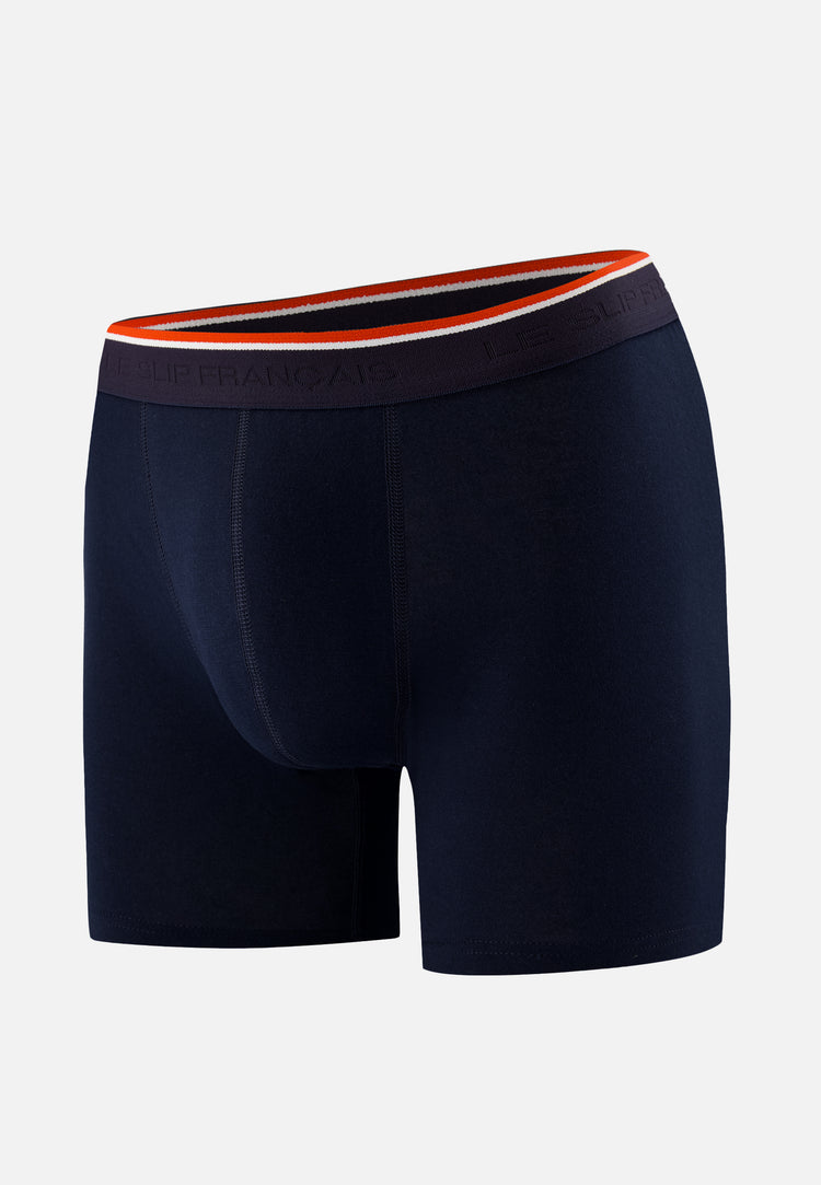 Long cotton boxer shorts - Le Slip Français - 1
