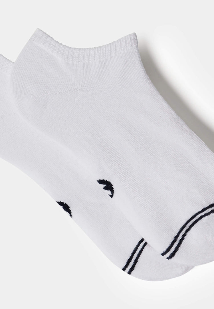 Pack Cinquo Socquettes Jo Marine Gris Chiné Blanc Noir - Le Slip Français - 3