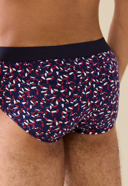 Slip en coton - Terrible Gavotte Marine Indigo