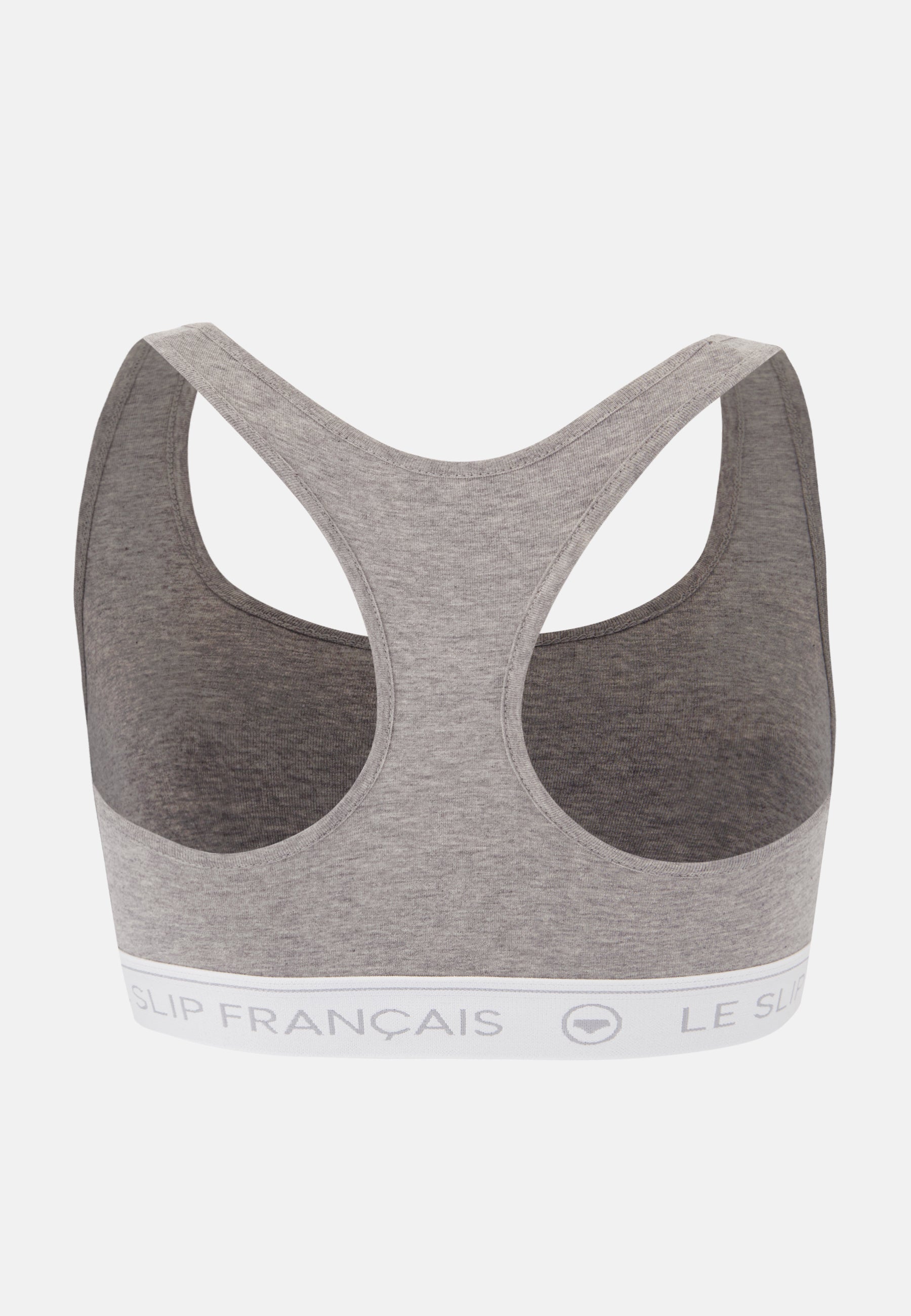 Women's gray cotton bra - Tapageuse Grise