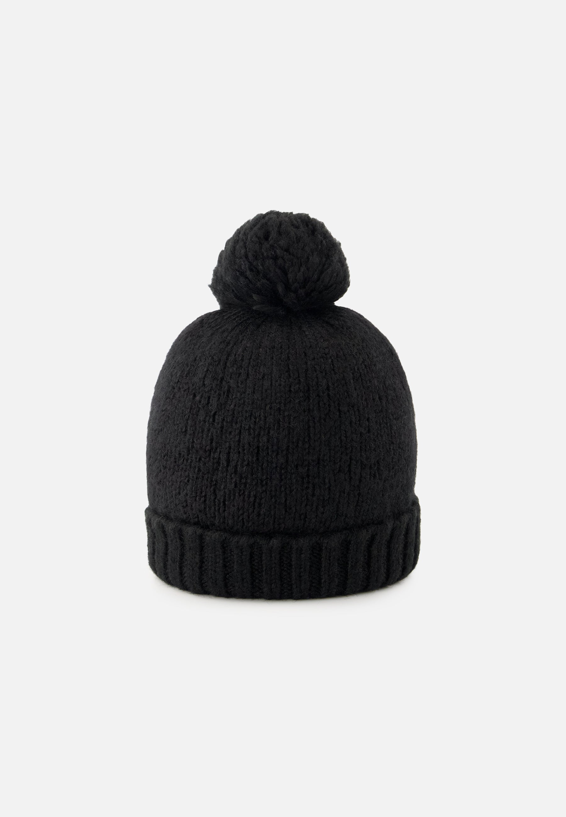 Wool and acrylic beanie - Black beanie (FREE)