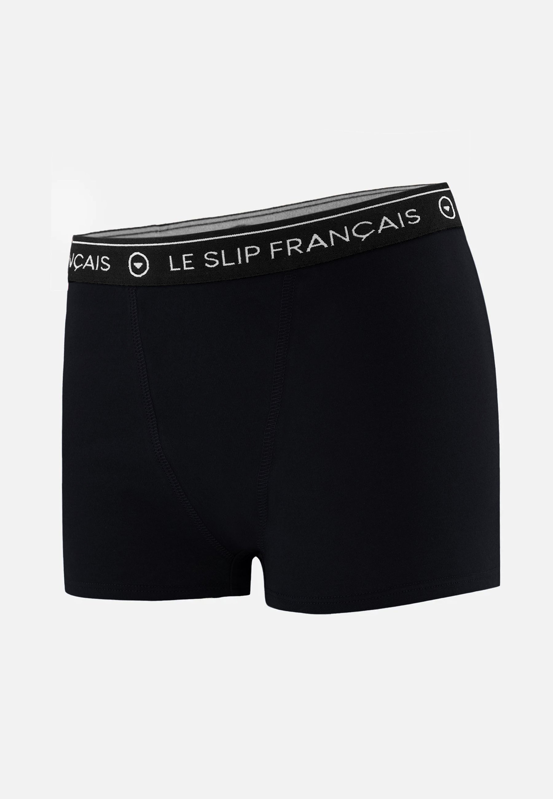 Culotte boxer femme noire en coton - Fougueuse Noire