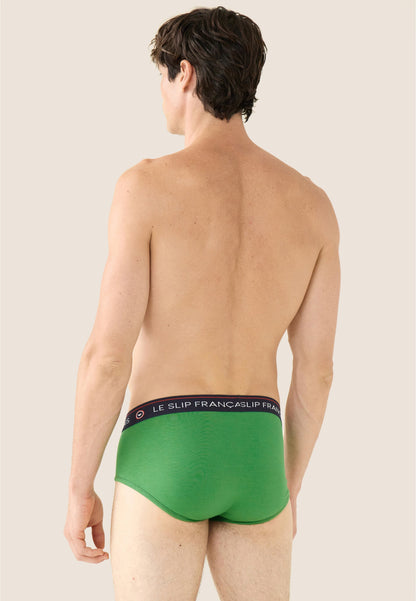 Slip vert menthe en coton - Intrépide Mint Green