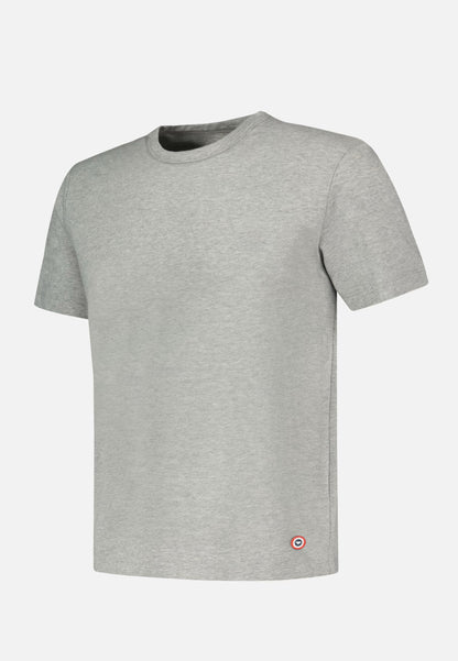 T-shirt homme gris à manches courtes en coton - Formidable Gris Chine
