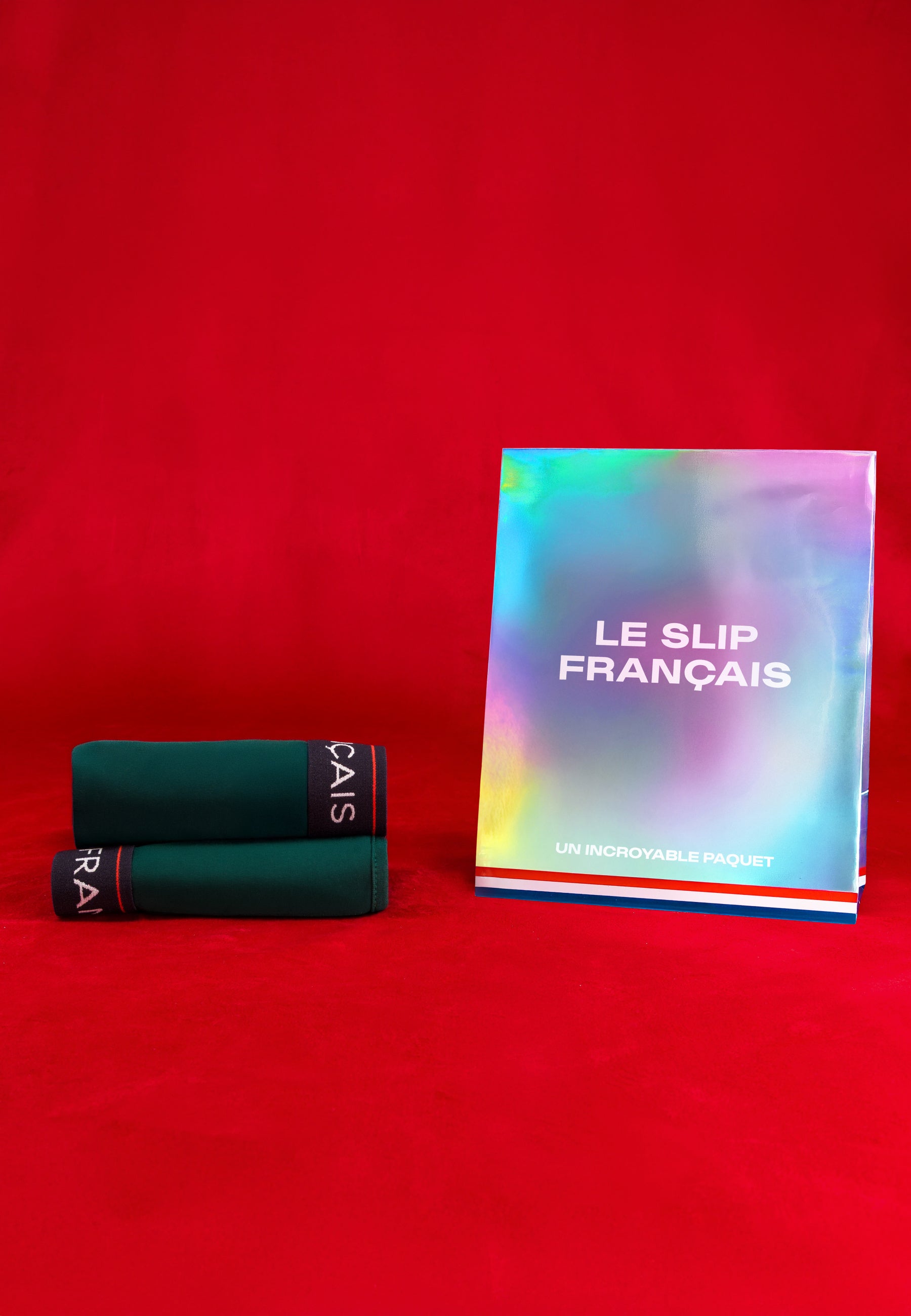 Ensemble culotte brassière en coton - Tapageuse Rieuse Vert Sapin