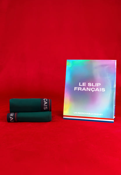 Ensemble culotte brassière en coton - Tapageuse Rieuse Vert Sapin