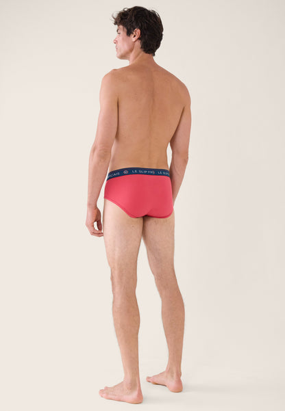 Slip rose en coton - Intrépide Rose Cerise
