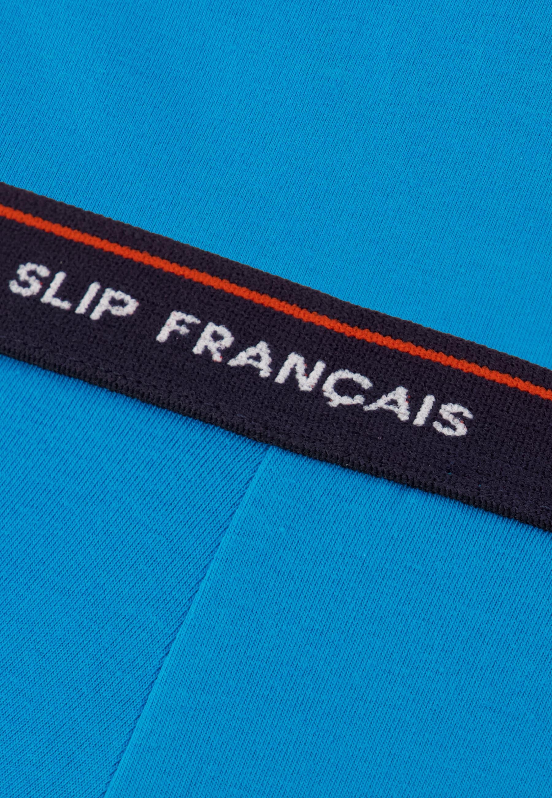 Boxer enfant bleu en coton - Petit Joseph Bleu Fluo