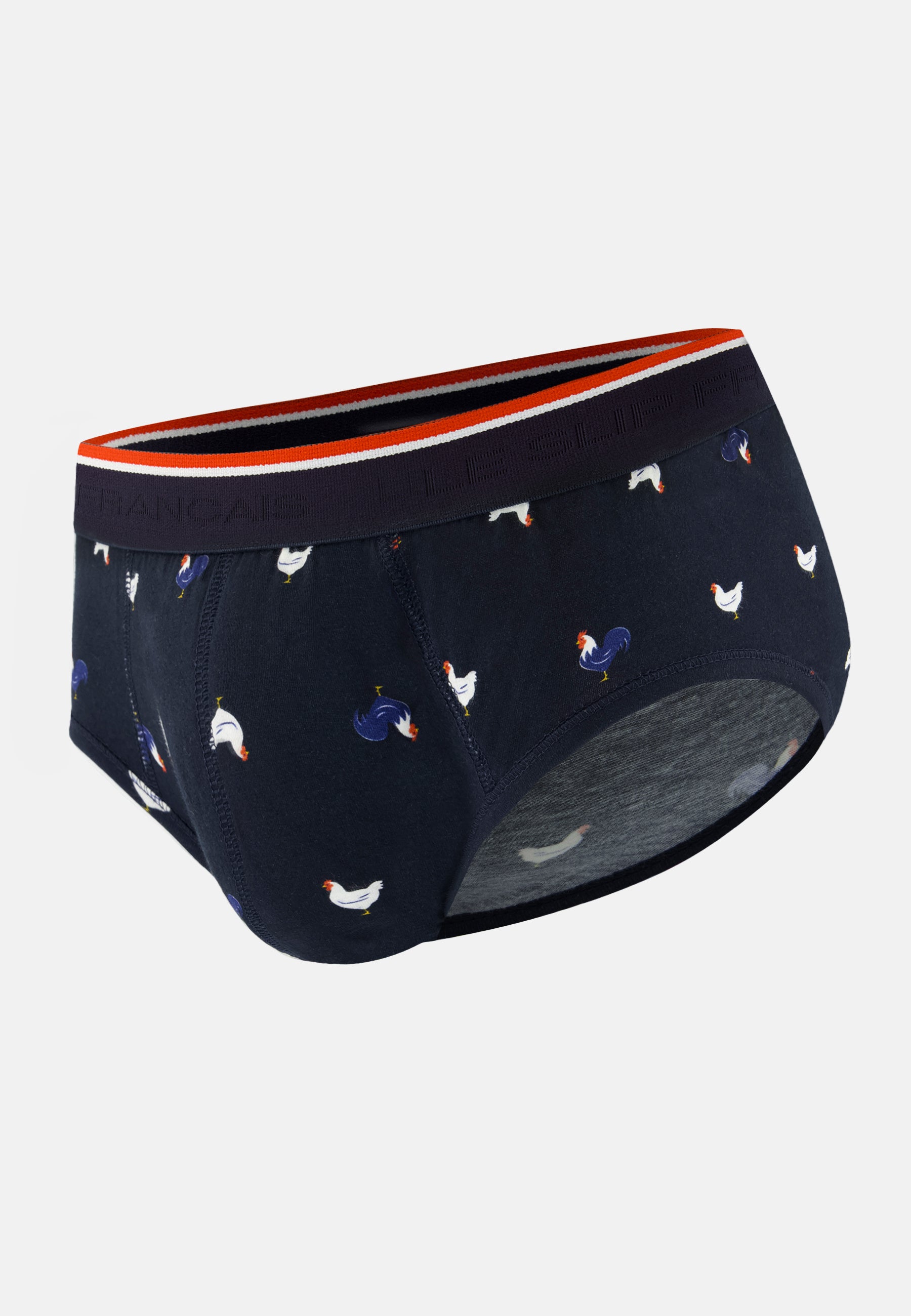 Slip à motif coq marine en coton - Terrible Coq Marine