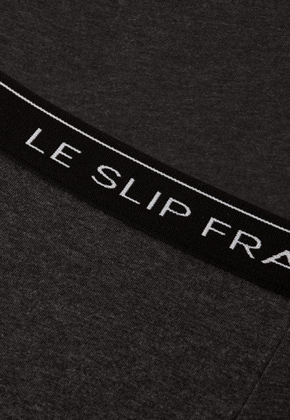 Boxer gris en coton - Redoutable Gris Anthracite