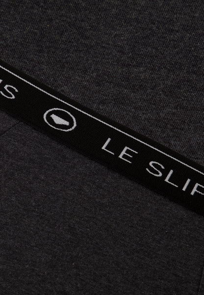 Slip gris en coton - Intrépide Gris Anthracite