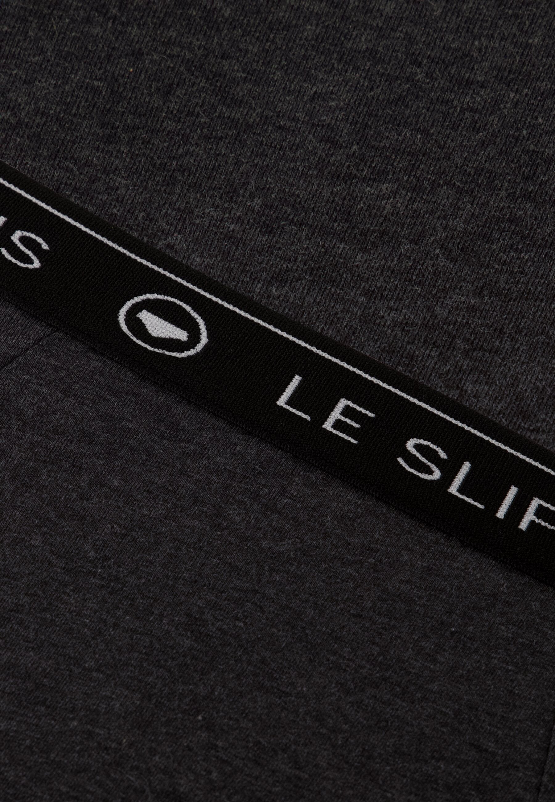 Slip gris en coton - Intrépide Gris Anthracite