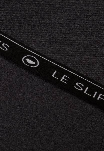 Slip gris en coton - Intrépide Gris Anthracite