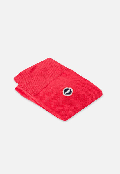 Plain pink mid-calf socks - Robust Cherry Pink