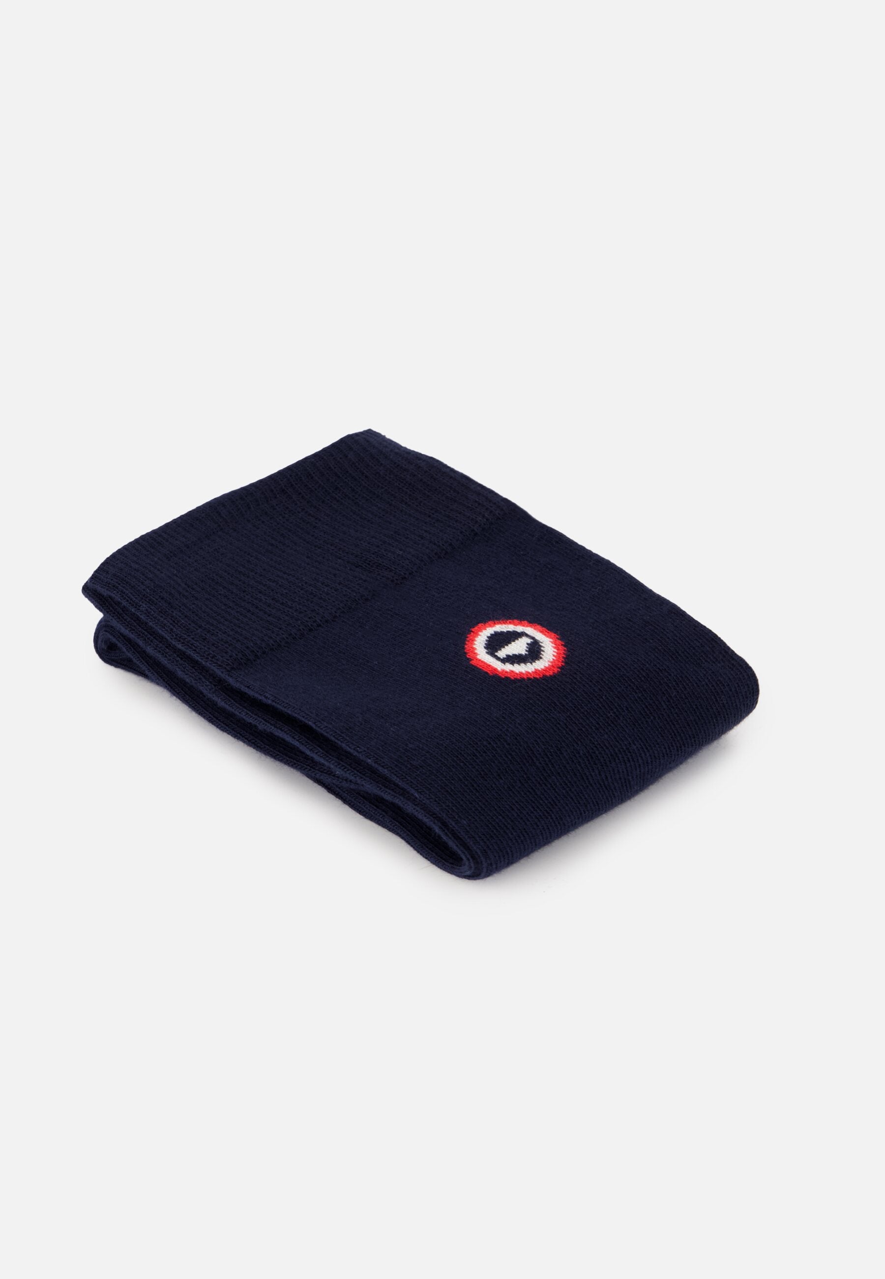 Chaussettes mi-hautes unies bleu marine - Robuste Marine