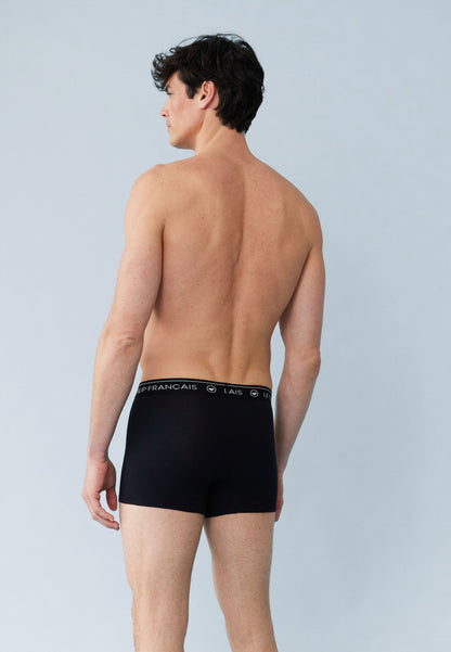 Lot de 5 boxers en coton - Boxers 5 Nuances De Gris