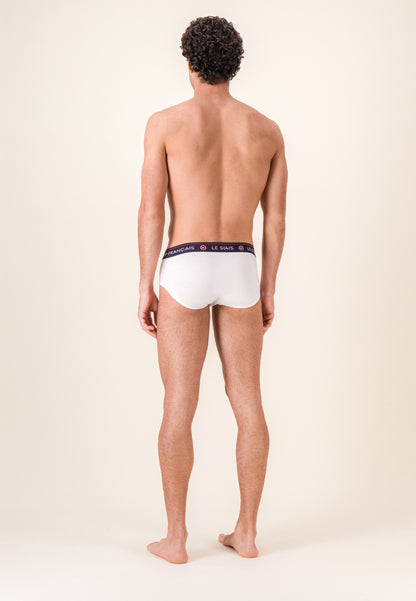 White cotton briefs - Intrepide White