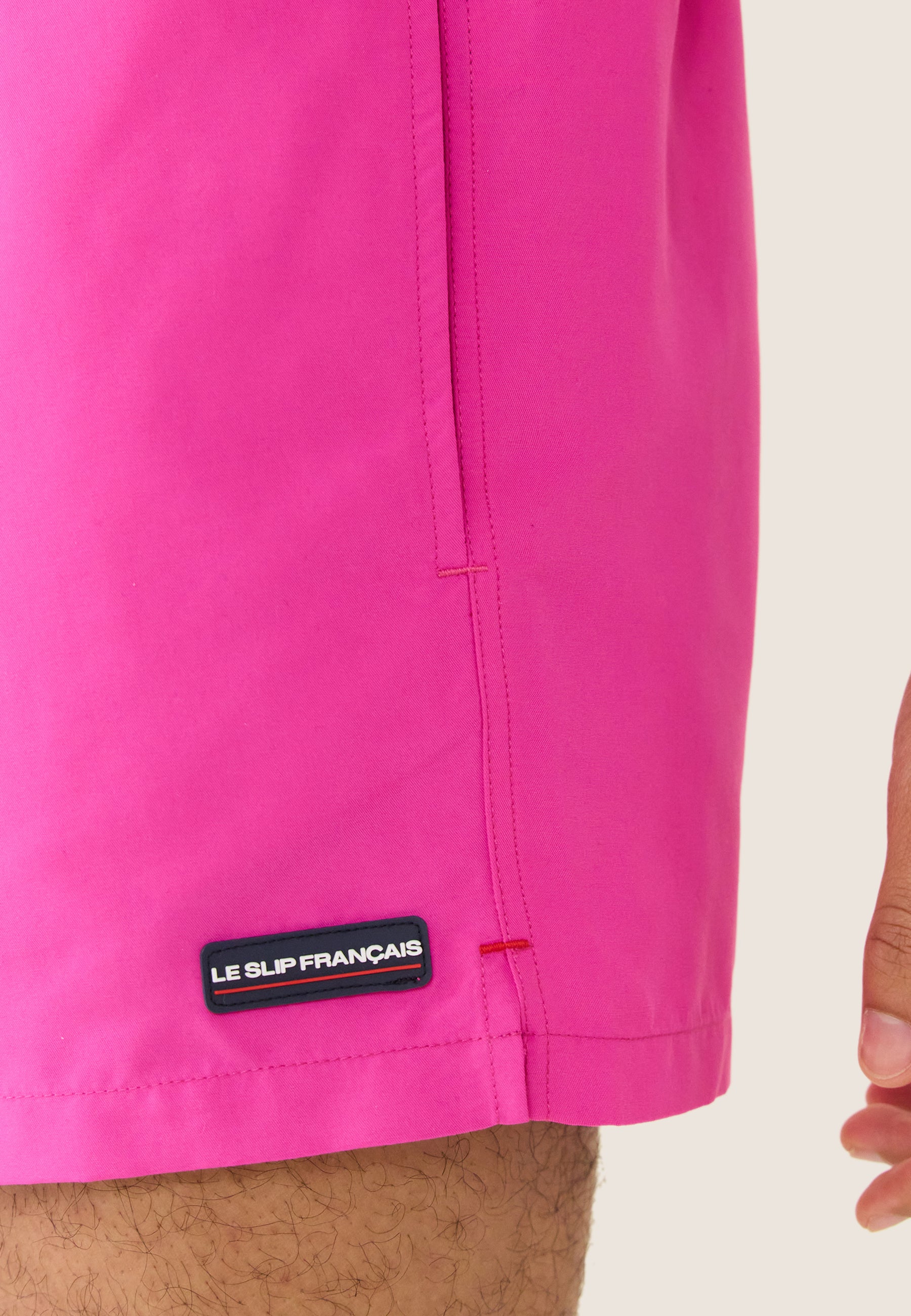 Short de bain court recyclé - Liamone Rose Violet