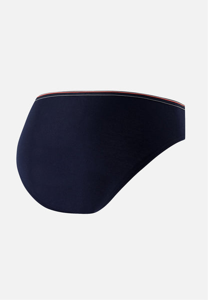 Culotte bleu marine en coton - Lucette Marine