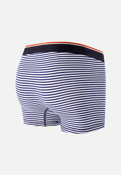 Boxer marinière bleu en coton - Marius Mariniere  Bleu