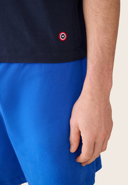 Cotton t-shirt and shorts pyjama set - Formidable Marine Invincible Nautical Blue pyjama set