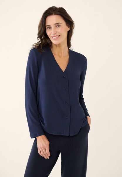 Viscose shirt - Azelle Marine